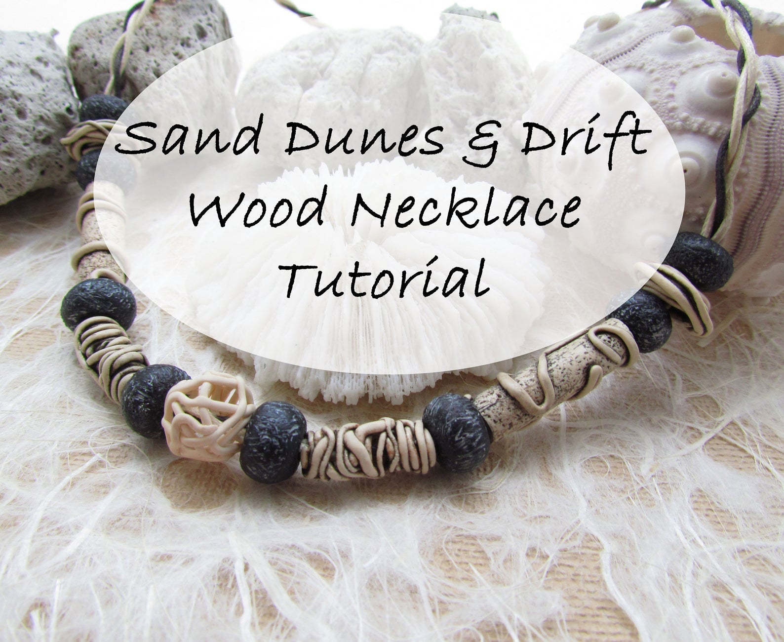Sand Dunes & Drift Wood Polymer Clay Video Tutorial