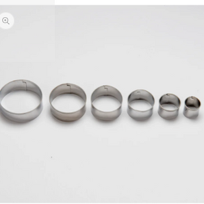 Graduated Cutter Set - Circle, 6 pc