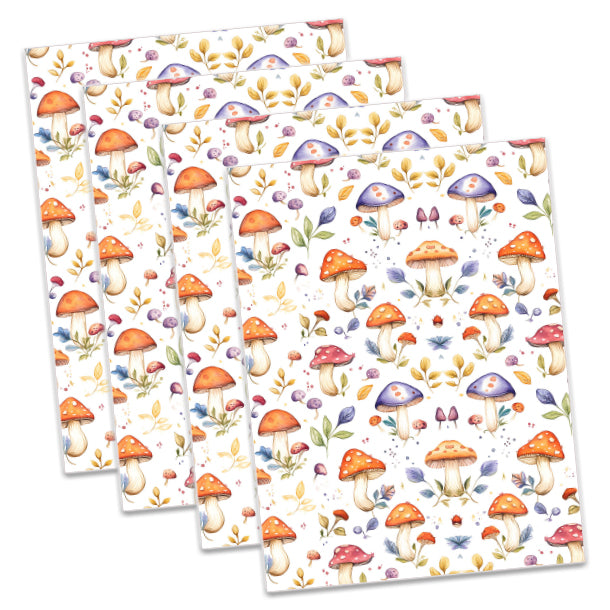 Mushroom Transfer Sheets