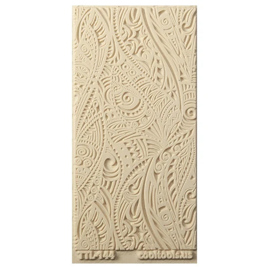 Texture Tiles - Tribal Zen Multi-Tangle