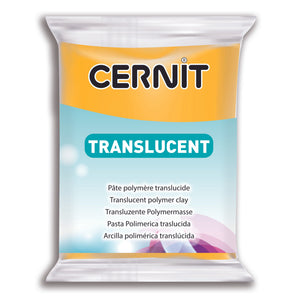 Cernit Translucent - Amber, 2 oz