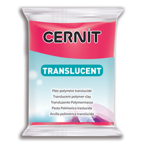 Cernit Translucent - Ruby, 2 oz