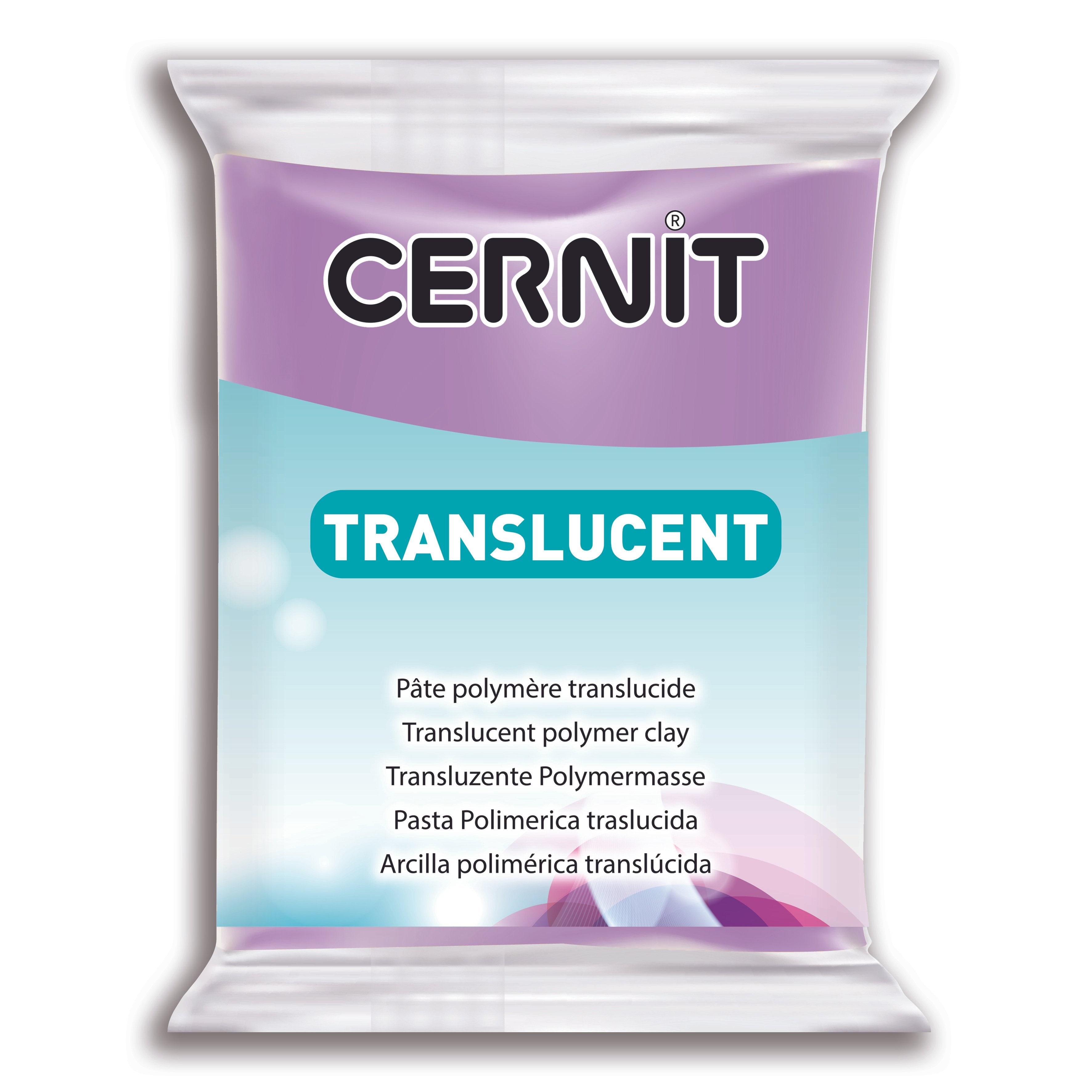 Cernit Translucent - Violet, 2 oz