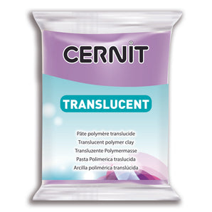 Cernit Translucent - Violet, 2 oz