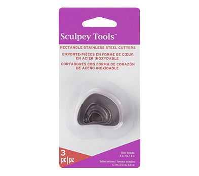 Irregular Rectangle Cutter Set 3 pc