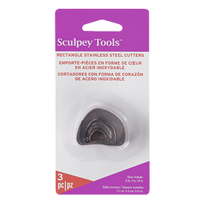 Irregular Rectangle Cutter Set 3 pc