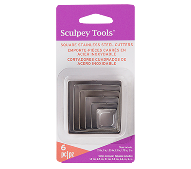 Square Cutter Set 6 pc