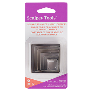 Square Cutter Set 6 pc