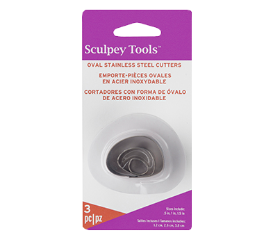 Irregular Oval Cutter Set 3 pc