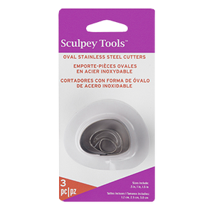 Irregular Oval Cutter Set 3 pc