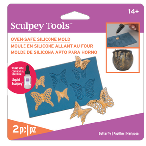 Silicone Oven-Safe Mold - Geo Butterfly