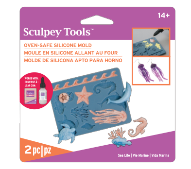 Silicone Oven-Safe Mold - Sea Life
