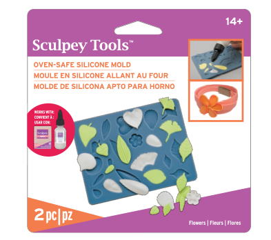 Silicone Oven-Safe Mold - Flowers