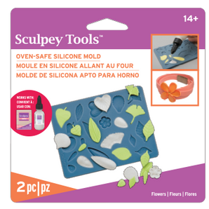 Silicone Oven-Safe Mold - Flowers