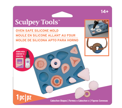 Silicone Oven-Safe Mold - Cabochon