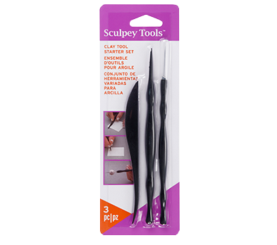 Clay Tool Starter Set, set of 3