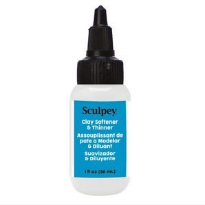 Sculpey Mediums - Clay Softener & Thinner, 1 oz