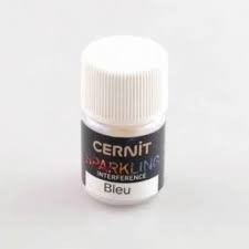 Cernit Interference Powders - Blue, 5g