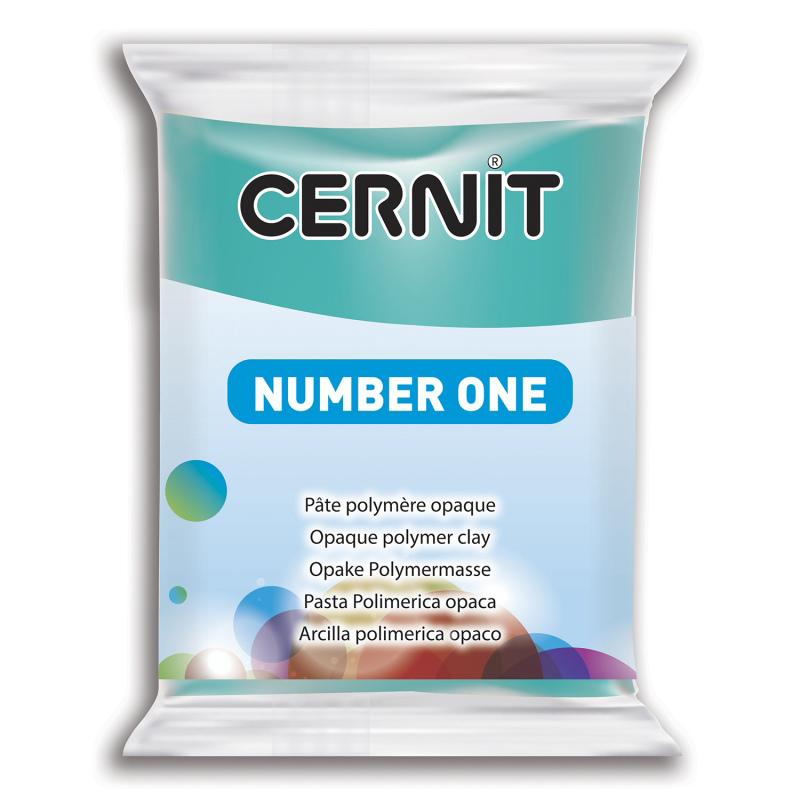Cernit Number One - Turquoise Green, 2oz