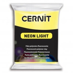 Cernit NEON LIGHT 56 g Yellow - Cernit Neon Yellow