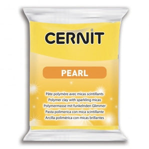 Cernit Pearl - Yellow, 2 oz