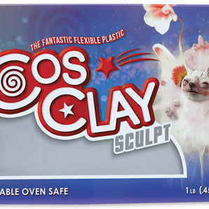Cosclay Sculpt Gray Soft - 1 lb.