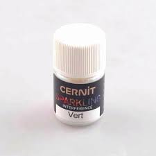 Cernit Interference Powders - Green, 5g