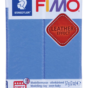 FIMO Leather Effect - Indigo, 2 oz