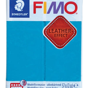 FIMO Leather Effect - Lagoon, 2 oz