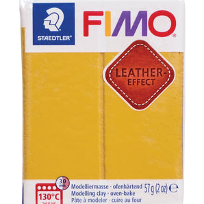 FIMO Leather Effect - Ochre, 2 oz
