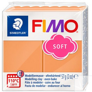 FIMO Soft - Papaya Sorbet, 2 oz.