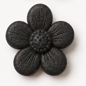 Sculpey III clay flower render