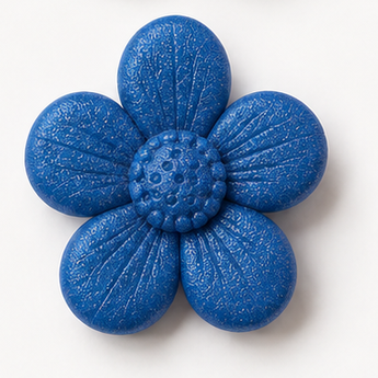 Sculpey III clay flower render