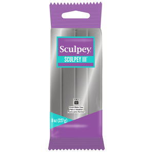 Sculpey III - Silver, 8 oz