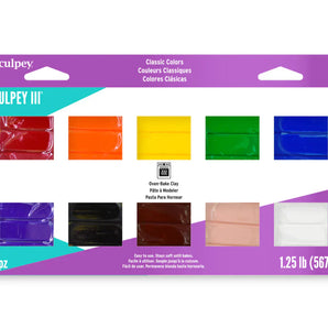 Sculpey iii - 10 Piece Classic Multi-Pack, 2 oz