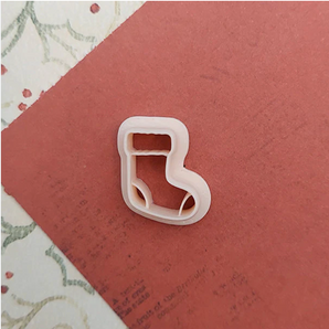 Christmas Stocking Clay Cutter - .75 Inch