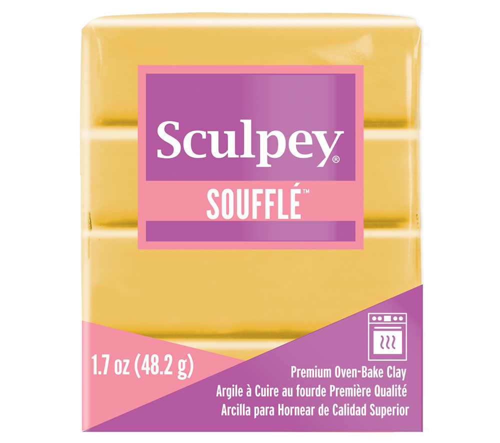 Sculpey Souffle - Yellow Ochre, 1.7 oz