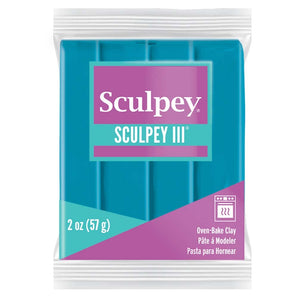 Sculpey III - Teal, 2 oz