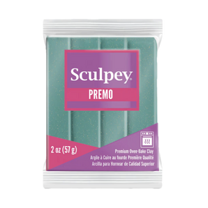 Sculpey Premo - Vintage Teal Pearl, 2 oz