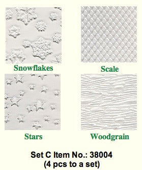 Makins Texture Sheets Set B - Poly Clay Play