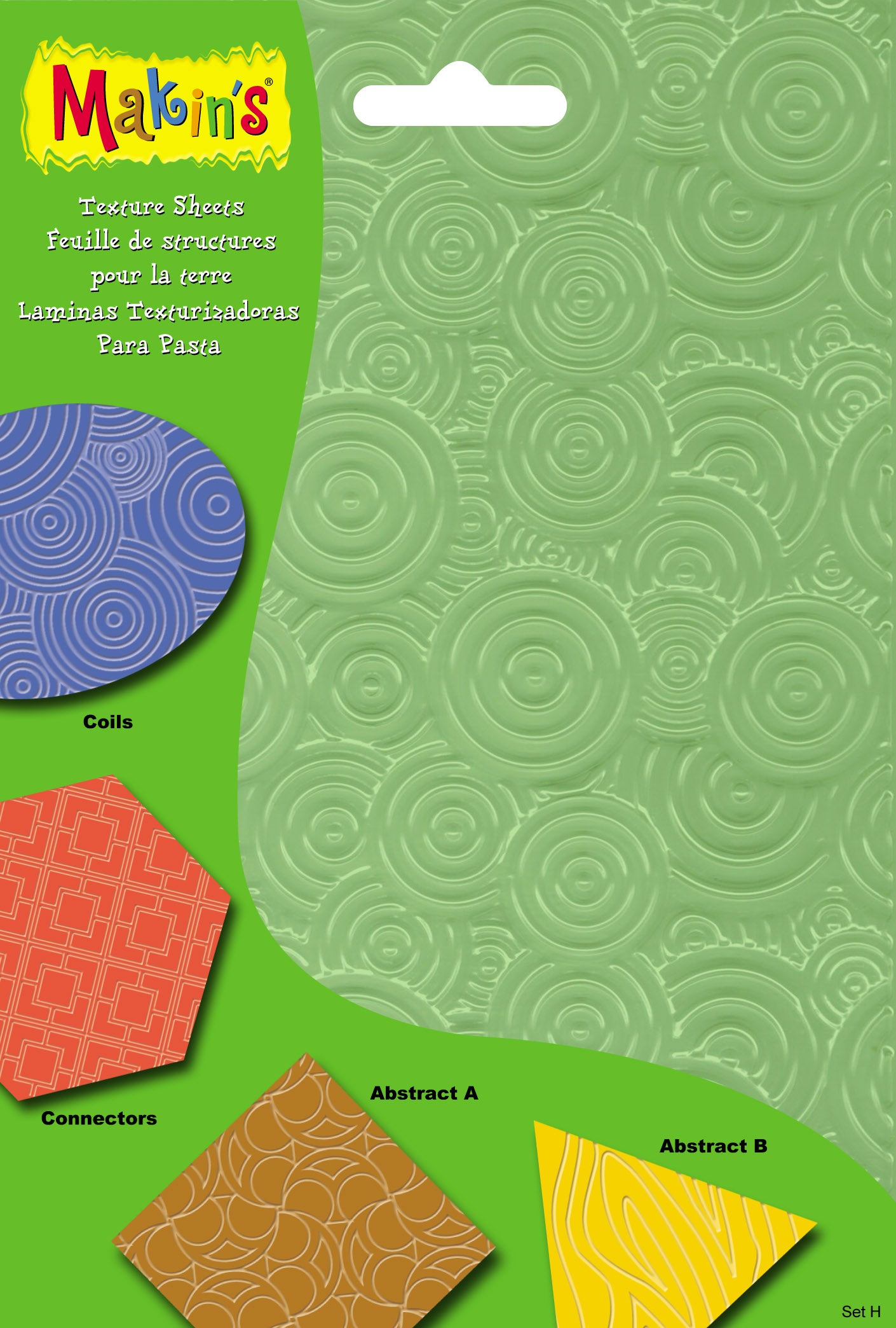 Clay Texture sheets for polymer clay - 9 cm African Women x1 - Perles & Co