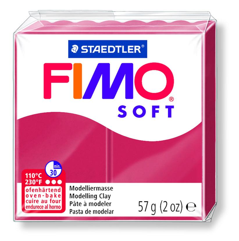 Fimo Soft Clay 2 oz. Cherry Red