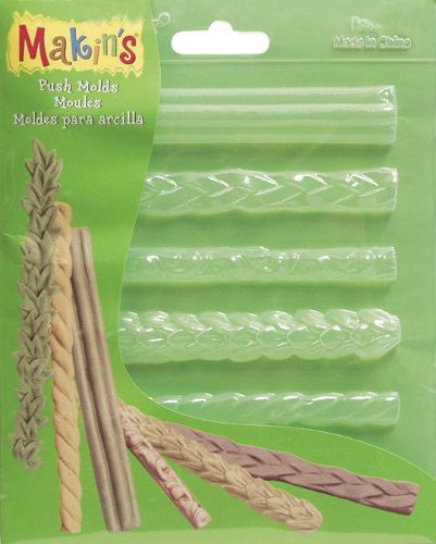 Makins Clay Texture Sheets,  7 x 5.5  - 4 pack