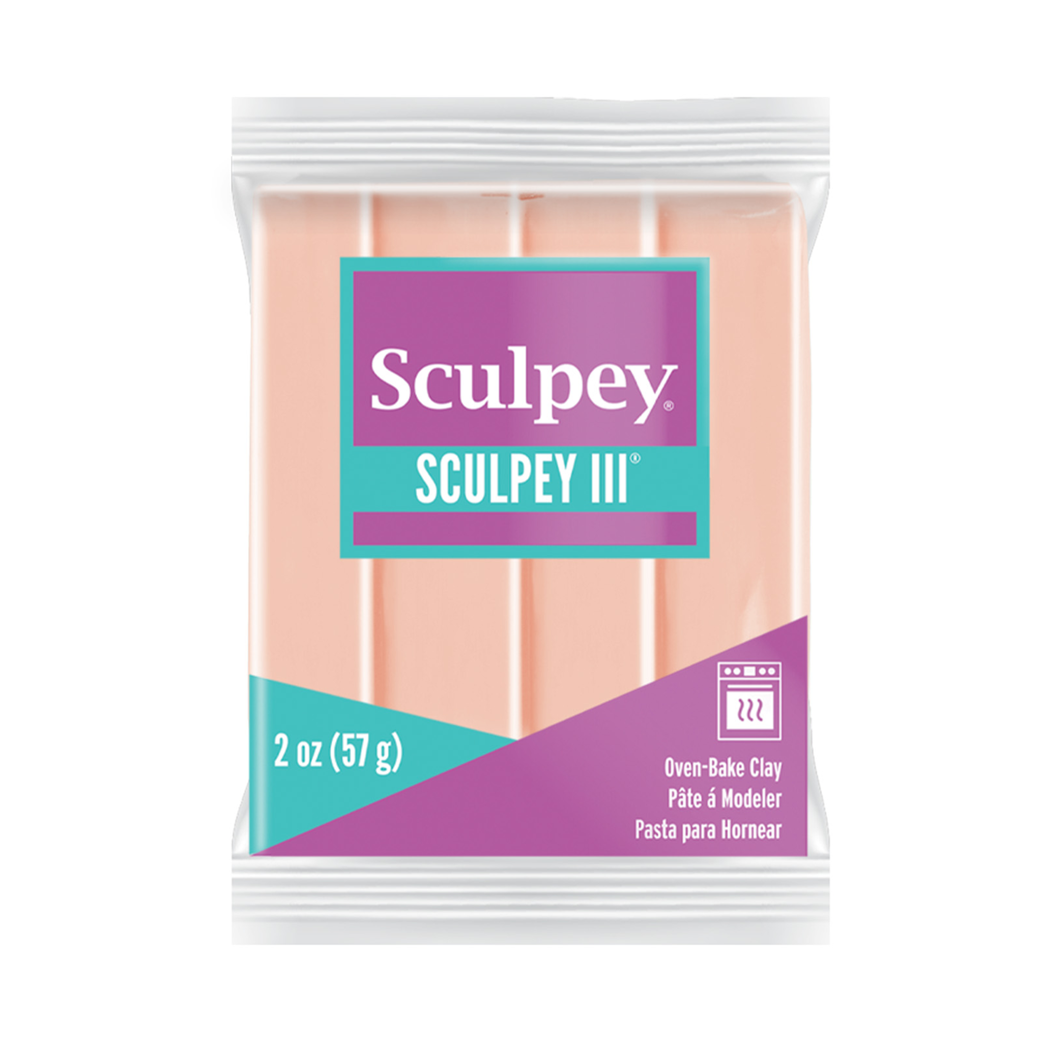 Sculpey III - Peach, 2 oz. - Polymer Clay Superstore