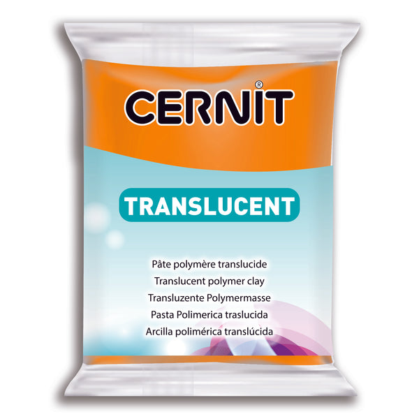 Cernit Translucent - Amber 56g - Polymer Clay Superstore