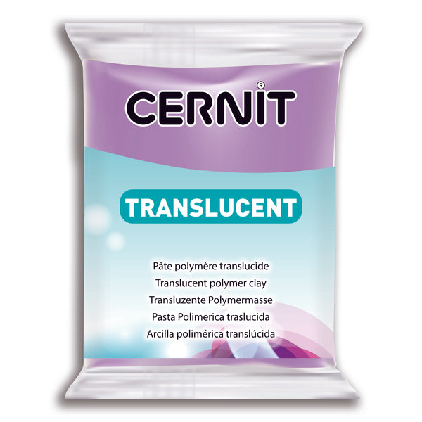 Cernit Translucent Polymer Clay - Translucent 56g