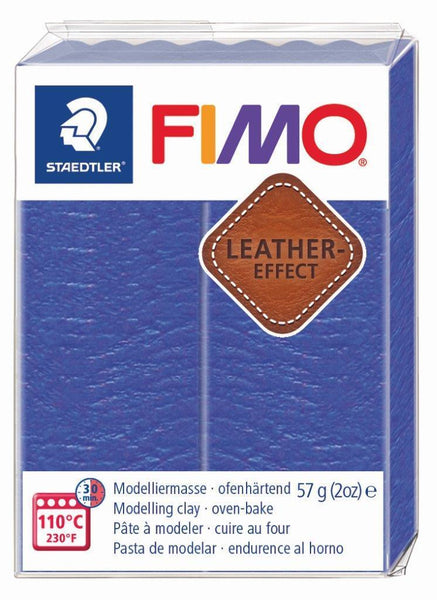 Fimo Leather Effect Polymer Clay 2oz-Olive