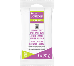 Sculpey 8oz White Light Weight Oven Bake Modeling Clay
