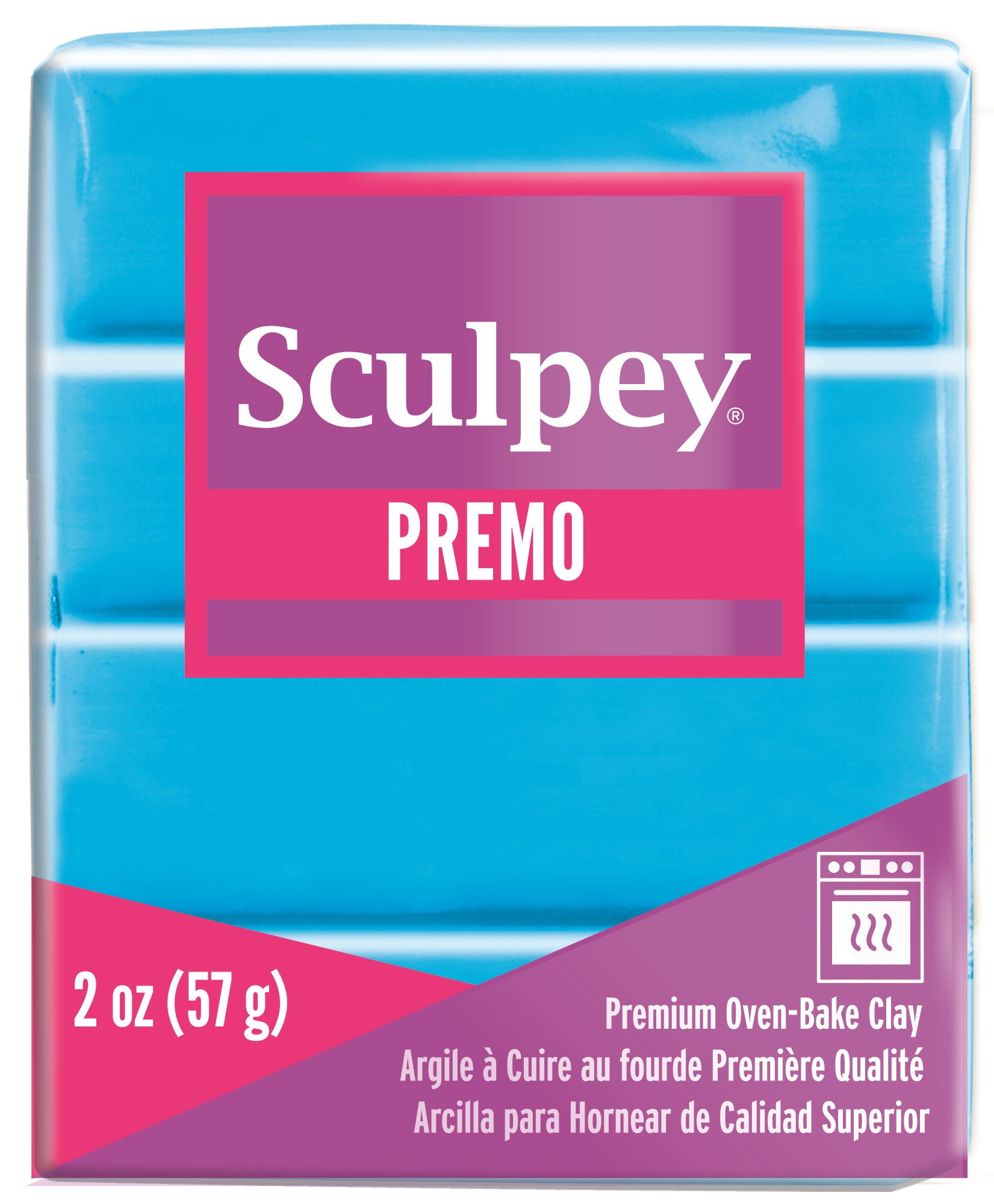 Premo Sculpey Polymer Clay 2oz Turquoise