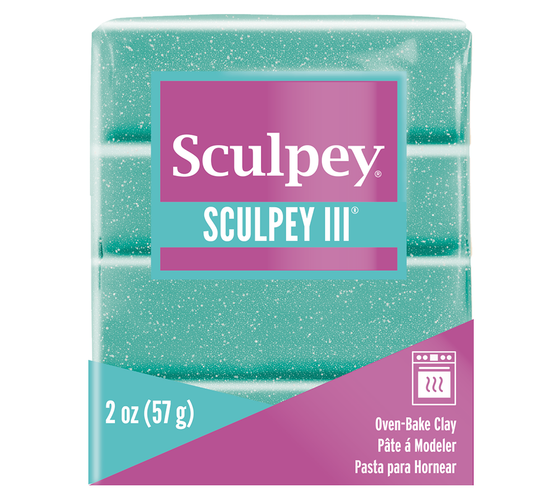 Sculpey III Silver 8 oz